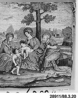The Holy Family by Leonardus Quesi