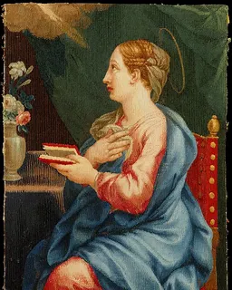 The Virgin Annunciate by Pietro Ferloni