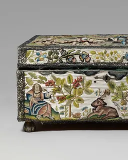 Casket with scenes from the Story of Solomon and the Queen of Sheba by Anonymous