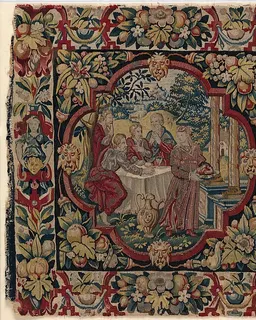 Abraham Entertaining the Angels from the Story of Abraham by Anonymous