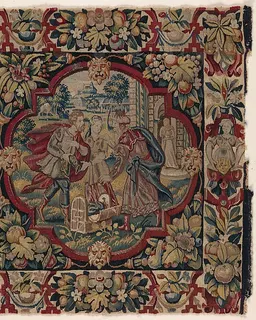 Rebekah, Laban, and Eliezer from the Story of Abraham by Anonymous