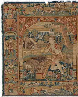 "The Repentance of the Prodigal Son" from a set of six of The Parable of the Prodigal Son by Anonymous Workshop, British