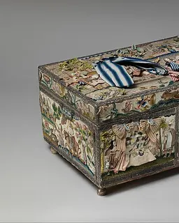 Cabinet with scenes from the Story of Esther by Anonymous
