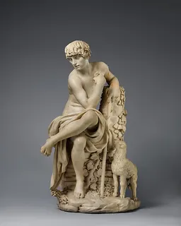 The Youthful Saint John the Baptist by Domenico Pieratti