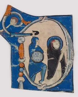 Initial P with the Martyrdom of Saint Peter Martyr by Anonymous