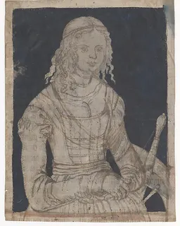 Saint Catherine by Lucas Cranach the Elder