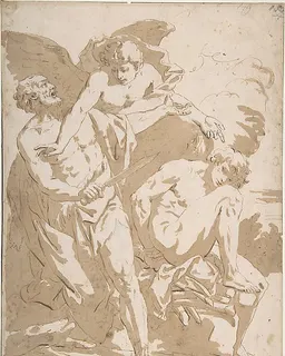 The Sacrifice of Isaac by Johan Carl Loth