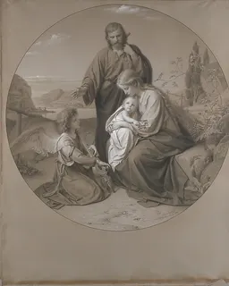 Holy Family by Carl Müller