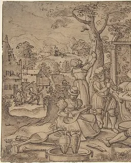 The Prodigal Son by Hans Bol