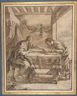 St. Paul Dictating at Ephesus by Abraham van Diepenbeeck