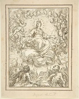 Virgin Interceding for Those in Purgatory by Alonso Cano