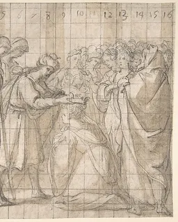 The Cornation of Esther by Ahasuerus by Bartolomé Carducho