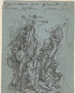 Crucifixion by Johann Wolfgang Baumgartner
