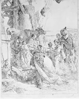 Adoration of the Magi by Giovanni Battista Tiepolo