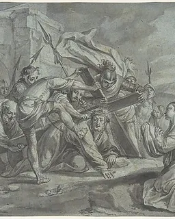 Christ Carrying the Cross by Johann Wolfgang Baumgartner