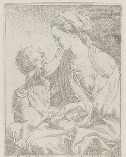 Virgin and Child by Giovanni David