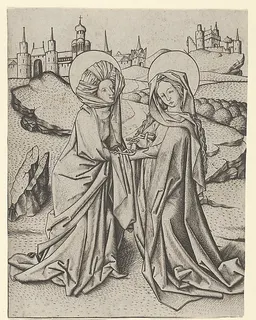 The Visitation by Master ES