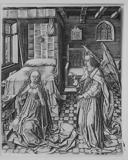 The Annunciation by Master FVB