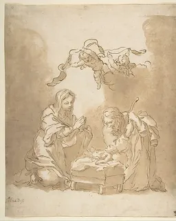 The Nativity by Bartolomé Esteban Murillo