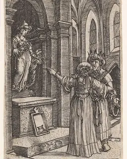 Solomon's Idolatry by Albrecht Altdorfer