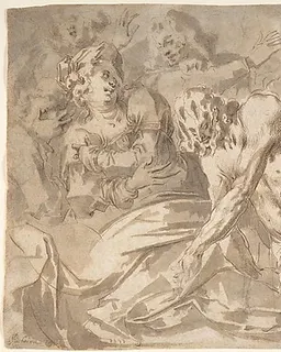 The Raising of Lazarus by Jacques Bellange