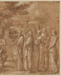 Christ and the Centurion by Anonymous, French, 17th century