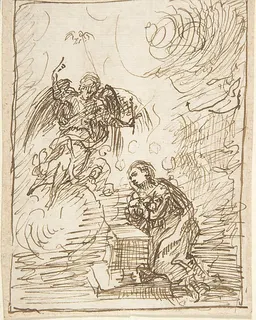 The Annunciation by Pedro  Duque Cornejo