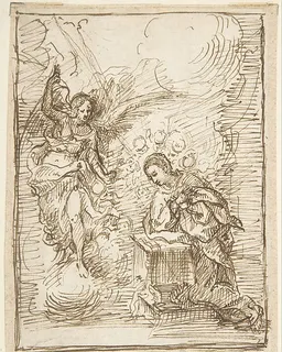 The Annunciation by Pedro  Duque Cornejo