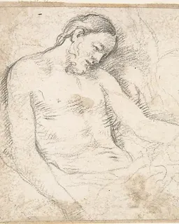 Figure of the Dead Christ with Mourning Angel (The Lamentation) by Pedro  Duque Cornejo