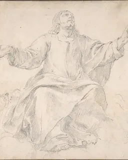 Study for Christ as Mediator by Jean Daret