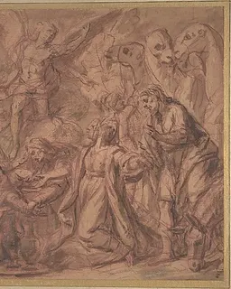 The Son of Moses Circumcised by Anonymous, French, 17th century