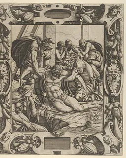 Christ's Deposition from the Cross by Jean Mignon