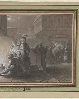 The Denial of Saint Peter by Louis Lafitte