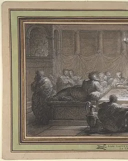 The Last Supper by Louis Lafitte