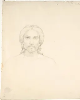 Head of Christ by Andre-Jacques-Victor Orsel