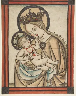 Madonna and Child by Anonymous, German, Augsburg, 15th century
