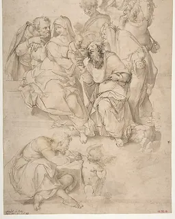 The Adoration of the Magi by Nosadella (Giovanni Francesco Bezzi)