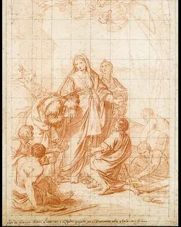The Departure of Saint Paula and Saint Eustochium for the Holy Land by Giuseppe Bottani