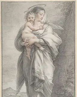Virgin and Child by Giuseppe Cades