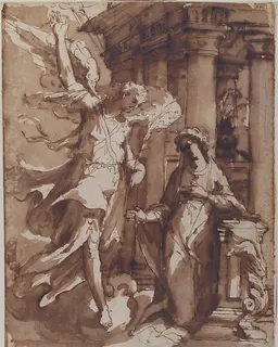 The Annunciation by Francesco Curia