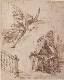 The Annunciation by Francesco Curia