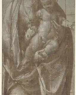 Standing Virgin Holding the Christ Child by Gaudenzio Ferrari