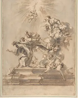 The Ascension of the Virgin by Gregorio de' Ferrari