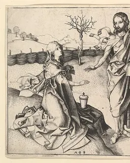 Noli me Tangere by Martin Schongauer