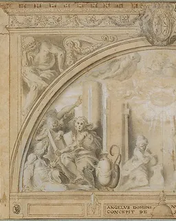 The Annunciation by Martin Fréminet