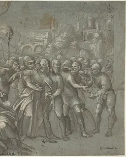 The Arrest of Christ by Niccolò Giolfino