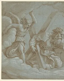 Apparition of Saint Andrew in Glory by Giulio Romano