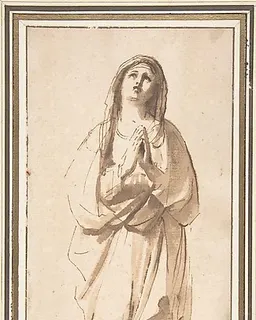The Virgin Immaculate by Guercino (Giovanni Francesco Barbieri)