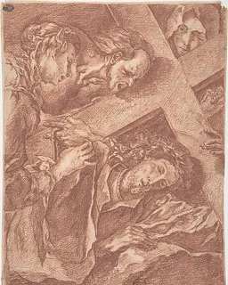 Christ Carrying the Cross by Anonymous, French, 18th century