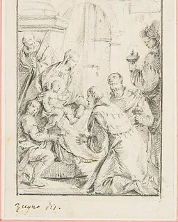 The Adoration of the Magi by Francesco Zugno